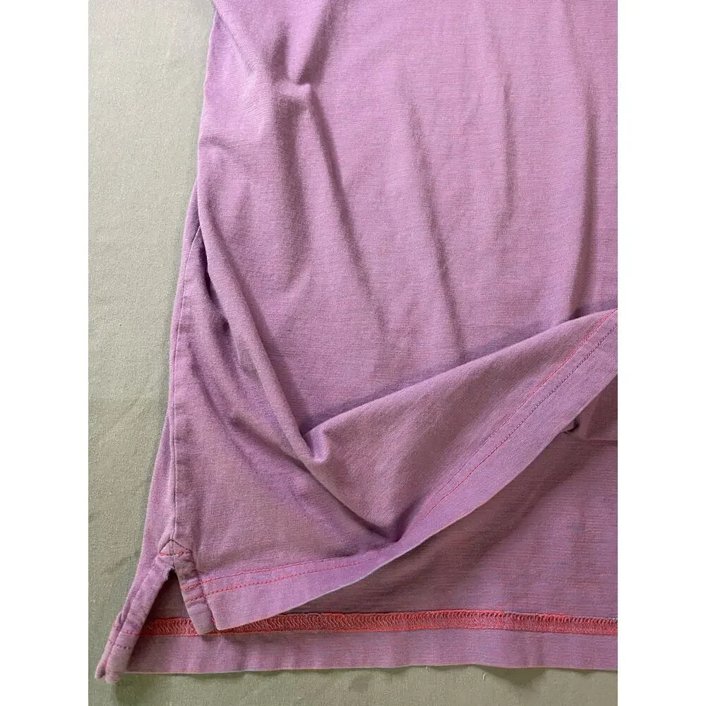 Peter Millar Seaside Wash Polo Shirt Purple Men’s XL Pocket Excellent Cond